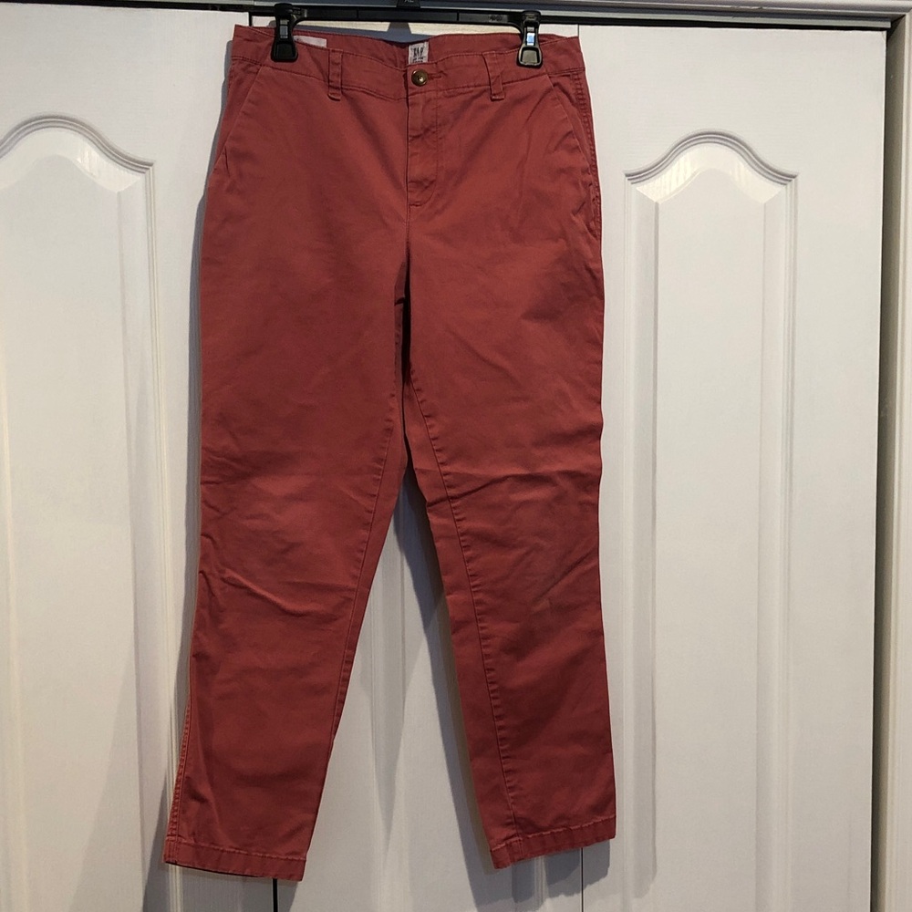 GAP womens Terracotta Chinos